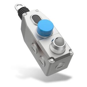 Chave de Emergência por Cabo 148062AS - GLM-SS Até 50m 1NA+3NF Inox IP69K com Led DC 24V Cat.4
