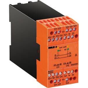 Rele de Segurança BH5904.02/00MF2/61 Monitoramento de Válvulas 0,5-1,49s 2NA Cat.4 DC 24V