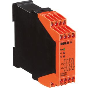 Rele de Segurança LG5933.48 Controle Bimanual Antivalente 3NA+1NF Cat.4 DC 24V