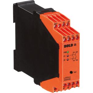 Rele de Segurança LG5944.02/010/61 para Tapete ou Batente 8,2Kohm 2NA Cat.3 AC/DC 24V