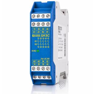 Expansão de Segurança SK5C 472342 para SR3 ou SK3 5NA+1NF Cat.4 DC 24V