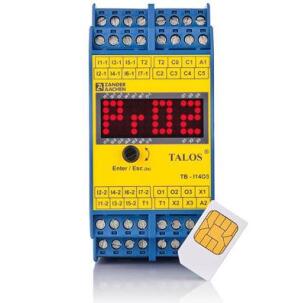 Controlador Lógico Programável (CLP) de Segurança Configurável TB-I14O3 14 Entradas Digitais + 3 Saídas OSSD + 6 Saídas Auxiliares DC 24V