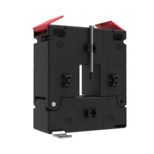 Transformador de corrente bipartido RISH 93/30SC 400 Rishabh com relação 400A/5A, classe de precisão 1, potência nominal 6,25VA, janela interna 23×33mm e operação -25 a +40°C para medição e proteção em sistemas industriais