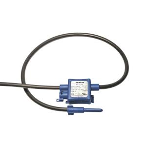 Transformador de corrente flexível tipo bobina Rogowski Janitza 15.03.611 com diâmetro interno 300mm, cabo 3 metros, classe de precisão 0,5 e conector mini-DIN para medição em cabos e barras de grande porte