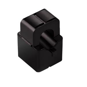 Transformador de corrente Low-Power bipartido Janitza CT-SC-016-500-100 com primário 100A, classe de precisão 0,5, saída 333mV, diâmetro até 16mm, cabo 5 metros para medidores UMG 800 e UMG 801