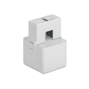 Transformador de corrente Low-Power bipartido Janitza CT-SC-024-500-200 com primário 200A, classe de precisão 0,5, saída 333mV, diâmetro até 23,3mm, cabo 5 metros para medidores UMG 800 e UMG 801