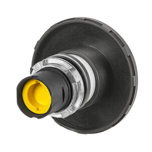 Cabeçote para Botão de Minimo Esforço 020PTFFN Tipo Cogumelo 60mm Plastico IP69K Retorno por Mola