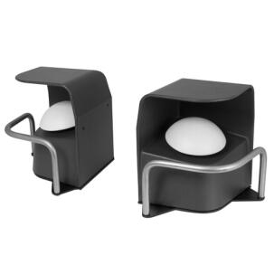 Conjunto de Botoeiras Bimanual 060MPP2GR com Botões de Minimo Esforço 2 x 1NA+1NF Aluminio IP69K