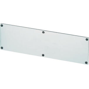Placa Lisa para Comando Bimanual 060C2M Aluminio