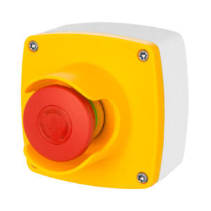 Botoeira com Emergência com Guarda 080F0808-8GF4AP 1NF Plástico IP66