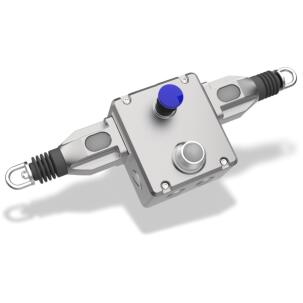 Chave de Emergência por Cabo 145029AS - GLHD-SS Até 200m 2NA+4NF Inox IP69K  com Led DC 24V Cat.4