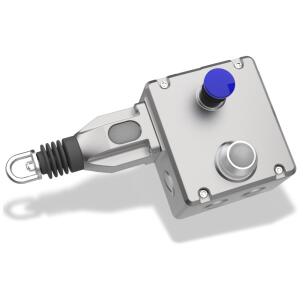 Chave de Emergência por Cabo 145054AS - GLHR-SS Até 100m 2NA+4NF Inox IP69K com Led DC 24V Cat.4