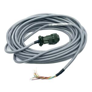 Cabo para Laser Emissor ou Receptor CTBLX1D100C para CHSD Conector Femea 12Pin + Extremidade Aberta 10m