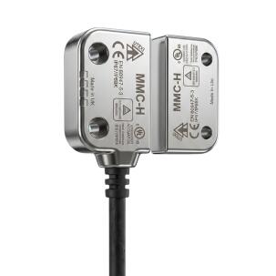 Sensor de Segurança Magnetico Codificado 131119 - MMC-H 1NA+2NF Inox IP69K LED Cabo 10m Esquerda