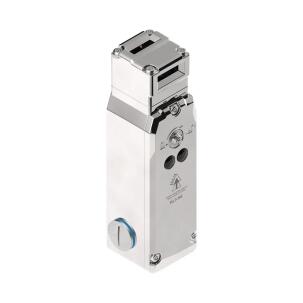 Chave de Segurança com Trava por Mola 205002A - KL3-SS 2NA+4NF Inox IP69K Solenoide AC/DC 24V Atuador Rigido