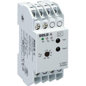 Relé monitor de isolação IL5881.12 medição 12-280Vcc 2 NAF resposta 5-500kΩ