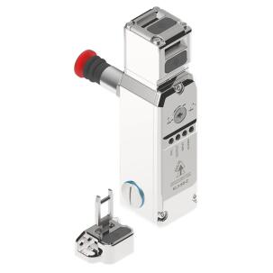 Chave de Segurança com Trava por Mola 456011HFZ - KL3-SS-Z-RR 2NA+4NF Inox IP69K Solenoide DC 24V Atuador Flexivel RFID