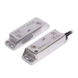 Sensor de Segurança Magnetico 406003 - LMF-U-RFID 1NA+2NF Inox IP69K LED Cabo 10m