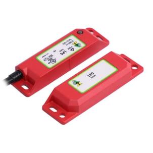 Sensor de Segurança Magnetico Codificado 110007 - LPC 1NA+2NF Plastico IP69K LED Cabo 10m