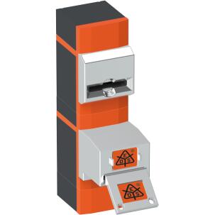 Chave Trapped Key M10BM/K Plástico Chave Travada Lingueta Livre