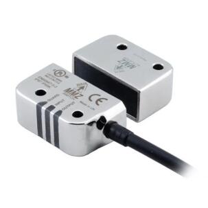 Sensor de Segurança Magnetico ANETEL RFID 418004 - MMZ-A 1NA+2 x OSSD Inox IP67 LED Conector M12 Esquerda