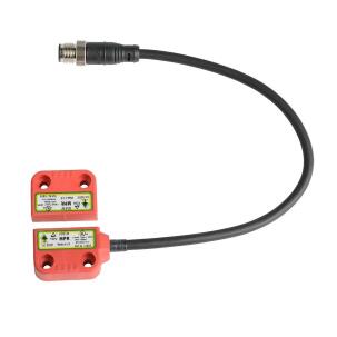 Sensor de Segurança 114012 - MPR 2NF Plastico IP69K Conector M12 Esquerda