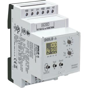 Relé monitor de isolação RN 5897/020 medição 0-230Vcc/ca 3 NAF resposta 1-100kΩ
