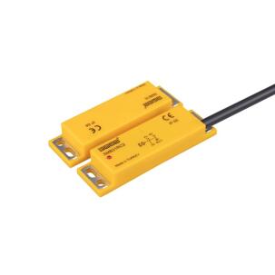 Sensor de Segurança Magnetico SMB21RC2-B15 2NF Plastico IP68 LED Cabo 2m