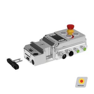 Chave de Segurança com Trava por Mola UGB-NET-SS-PS Profinet Inox IP65 Solenoide DC 24V Conector M12 Atuador Rigido RFID