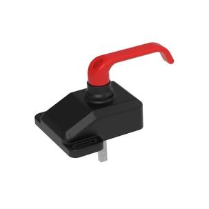 Maçaneta Rotativa para Chave de Segurança 527005-L - UGB-RERH-M Aluminio para Mão Esquerda