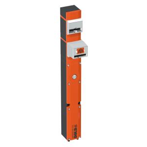 Chave Trapped Key ZRH01BM/K 3NAF+3NF Plástico IP65 Acionamento por Lingueta 2000N Solenoide 24V cc/ca Chave Removida Lingueta Livre