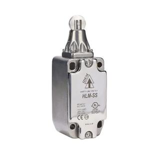 Fim de Curso de Segurança 175051 - HLM-SS-RP 2NA+2NF Inox IP69K Pressão com Rolete