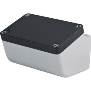 Botoeira Alumínio 040L0814-8E Sem Furação Cinza Entrada de Cabos M20 IP69K