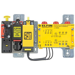 Lampajante LED 050AS01FC Vermelho com 2 Fim de Curso 1NF 2NF 220-690 Vac IP20