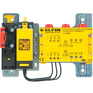 Lampajante LED 050ASLFI01 Vermelho com Fim de Curso 1NF 220-690 Vac IP20