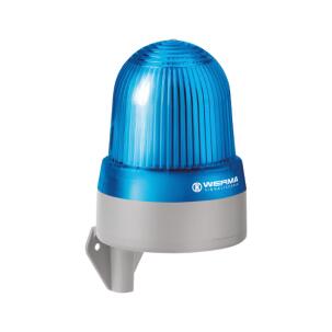 Sinalizador Audiovisual LED 432.500.70 1 Cor Azul Buzzer 108dB 135mm 10 - 48 V cc/ca IP65
