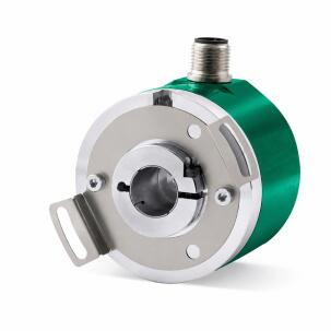 Encoder Incremental Rotativo CK59-Y-1024ZCU214RK 1024 PPR Push Pull AB0/AB0 Eixo-Oco 14mm 10 - 30 Vcc IP64