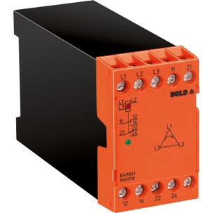 Relé de monitor de fase BA9041 3AC 400 Vca 2 NAF