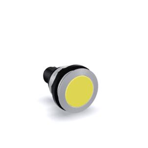 Botão de Pulso Amarelo STOI_C008_GB 1NA+1NF Plástico 22mm IP67 Conector M12