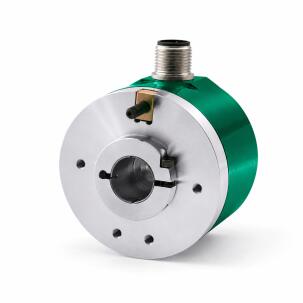 Encoder Incremental Rotativo CK58-Y-250ZNF215RL3 250 PPR Push Pull AB0 Eixo-Oco 15mm 10 - 30 Vcc IP64