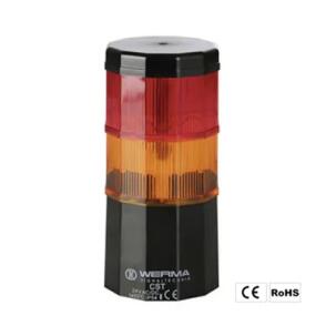 Coluna Luminosa LED 696.029.75 2 Cores Amarelo / Vermelho 60mm 24 V cc/ca IP54