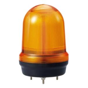 Sinalizador Visual LED Q100L-12/24-A 1 Cor Amarelo 100mm 12 - 24 Vcc IP65