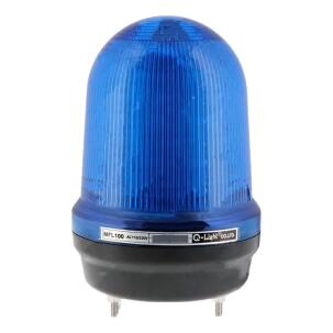 Sinalizador Visual LED Q80L-12/24-B 1 Cor Azul 85mm 12 - 24 Vcc IP65