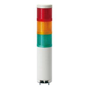 Coluna Luminosa LED QTG70LF-USB-BZ-5-RAGBW-QZ24 5 Cores Vermelho / Amarelo / Verde / Branco / Azul Buzzer 85dB 70mm 24 Vcc IP54 USB