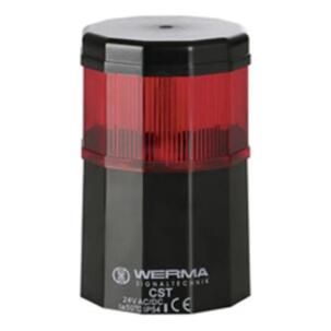 Coluna Luminosa LED 696.269.75 1 Cor Vermelho Buzzer 85dB 60mm 24 V cc/ca IP40