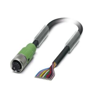 Cabo Montado EC-M12F12-LK-T12-10 Conector Fêmea M12 12polos 10m