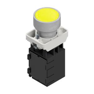 Botão de Pulso Amarelo ECW1103RFH9 Enocean Metálico 22mm IP65 902MHz