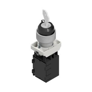 Seletora Wireless com Chave ECW1310RFH9 2 Posições Enocean Metálico 22mm IP65 902MHz