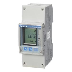 Medidor de energia B21 312-10J Classe 1 Trilho DIN RS485 Certificação MID