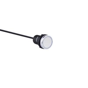 Botão Touch Capacitivo Iluminado SCB22MP1RC1 Momentâneo 1NA-PNP Plástico 22mm IP67 12 - 30 Vcc Cabo 1m